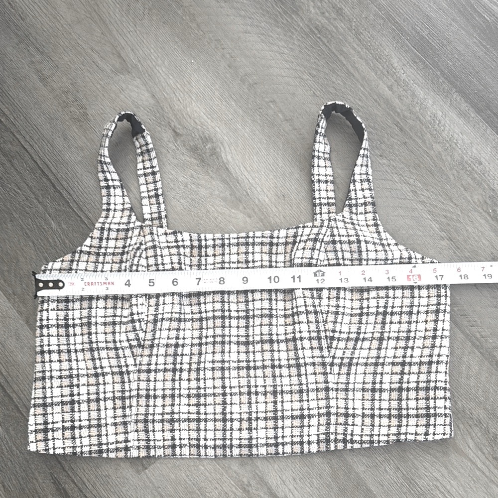 FINAL PRICE *Abercrombie & Fitch White and Blue Checkered Set - Picture 4 of 15